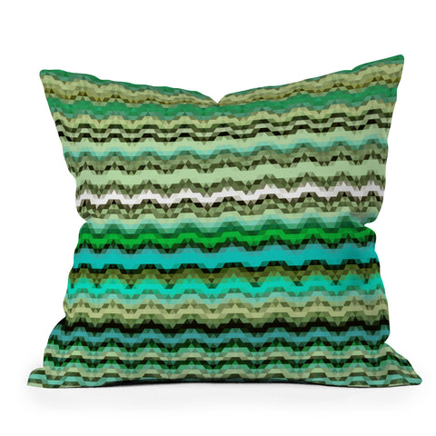 Lisa Argyropoulos Tempo Spring Outdoor Throw Pillow