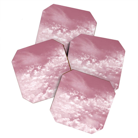 Lisa Argyropoulos Through Rose Colored Glasses Coaster Set