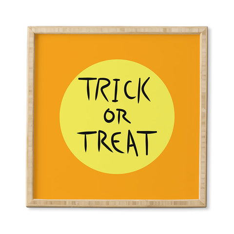 Lisa Argyropoulos Trick or Treat Framed Wall Art