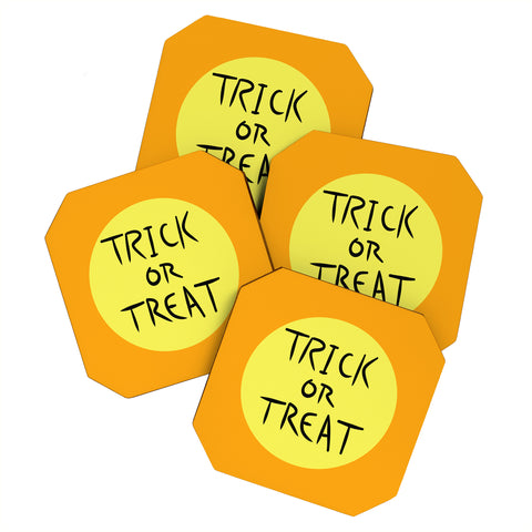 Lisa Argyropoulos Trick or Treat Coaster Set