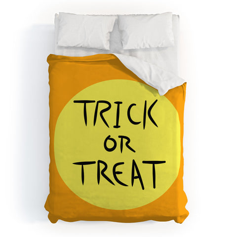 Lisa Argyropoulos Trick or Treat Duvet Cover