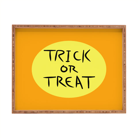 Lisa Argyropoulos Trick or Treat Rectangular Tray