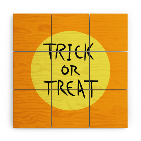 Lisa Argyropoulos Trick or Treat Wood Wall Mural
