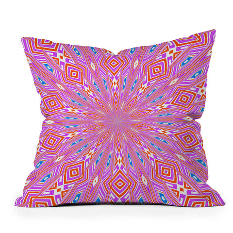 Lisa Argyropoulos Urban Aztec Reverse Outdoor Throw Pillow