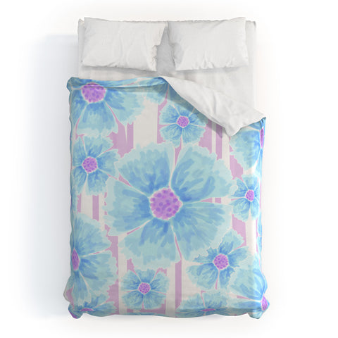 Lisa Argyropoulos Watercolor Spring Duvet Cover