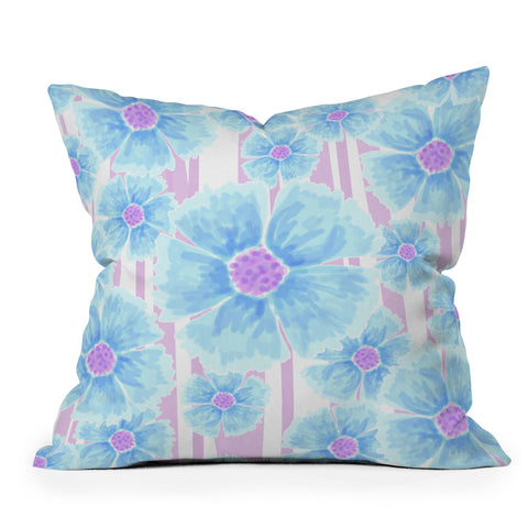 Lisa Argyropoulos Watercolor Spring Outdoor Throw Pillow