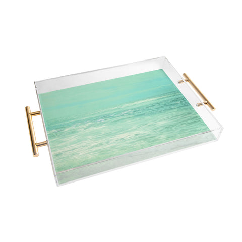 Lisa Argyropoulos Where Ocean Meets Sky Acrylic Tray