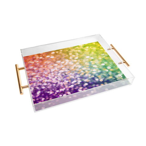 Lisa Argyropoulos Whirlwind Bokeh Acrylic Tray