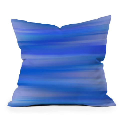 Lisa Argyropoulos Whispered Sky Outdoor Throw Pillow