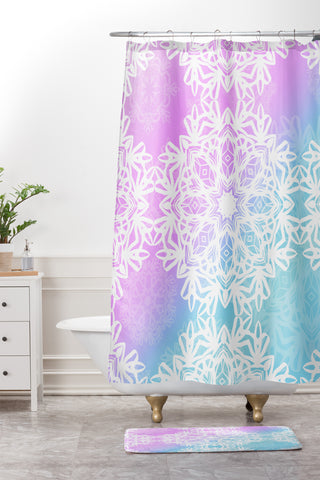 Lisa Argyropoulos Winter Land Shower Curtain And Mat