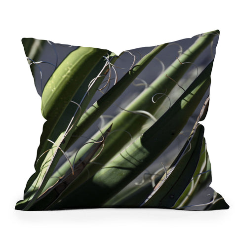 Lisa Argyropoulos Wiry Yucca Outdoor Throw Pillow