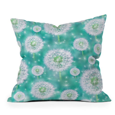 Lisa Argyropoulos Wishes Outdoor Throw Pillow