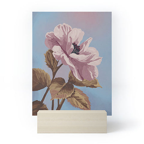 Lisa D Art Designs Vintage Begonia Botanical Mini Art Print