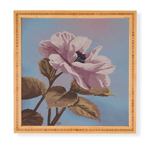 Lisa D Art Designs Vintage Begonia Botanical Framed Wall Art