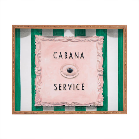 Lisa Golightly Press For Cabana Service Rectangular Tray