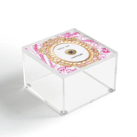 Lisa Golightly Press For Champagne Acrylic Box