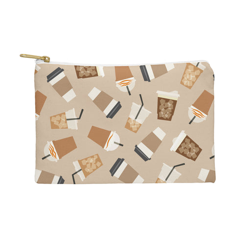 Little Arrow Design Co all the coffee beige Pouch