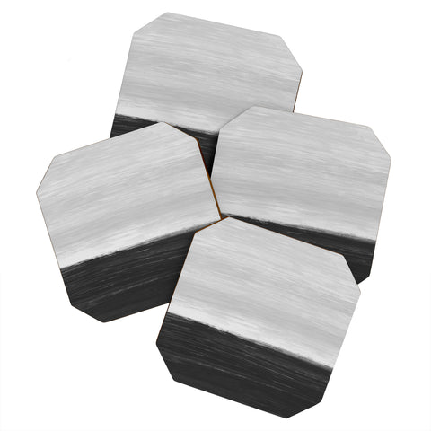 Little Arrow Design Co Anahita in grey Coaster Set