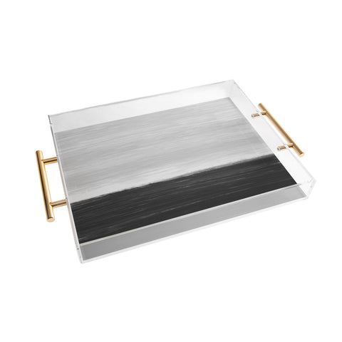 Little Arrow Design Co Anahita in grey Acrylic Tray