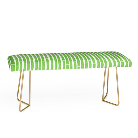 Little Arrow Design Co bamboo bright green Bench