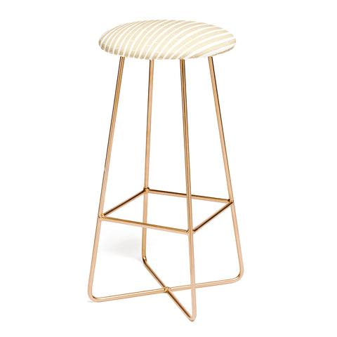 Little Arrow Design Co bamboo tiki gold Bar Stool