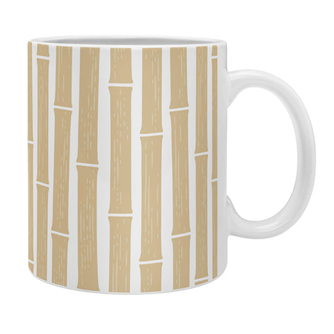 Little Arrow Design Co bamboo tiki gold Coffee Mug