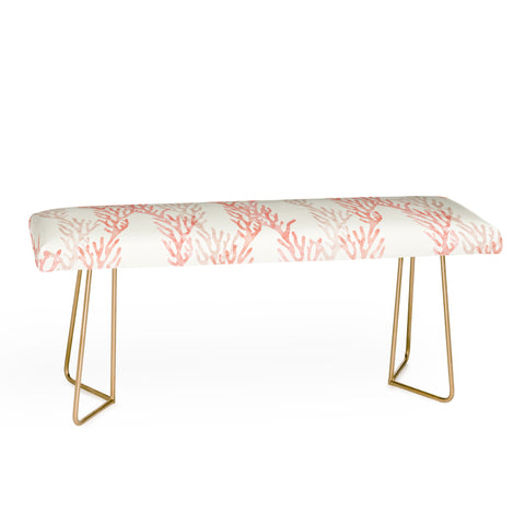 Little Arrow Design Co coral warm pink Bench