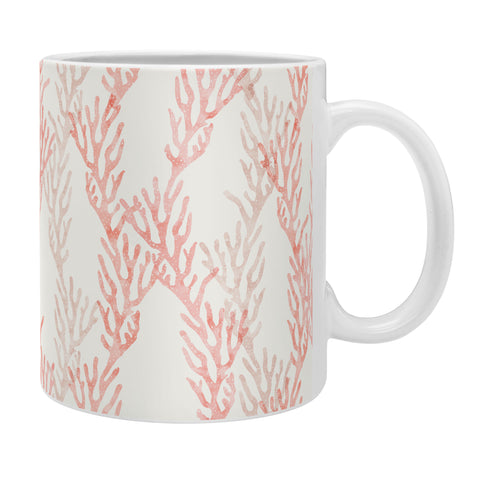 Little Arrow Design Co coral warm pink Coffee Mug
