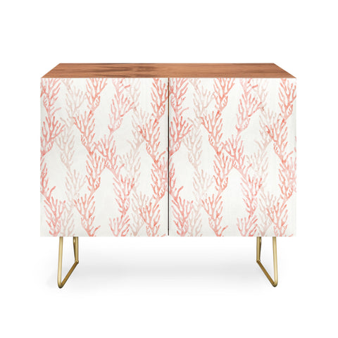 Little Arrow Design Co coral warm pink Credenza