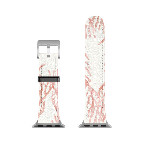 Little Arrow Design Co coral warm pink Apple Watch Band