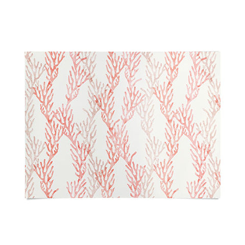 Little Arrow Design Co coral warm pink Poster