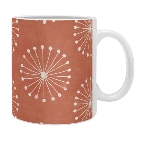 Little Arrow Design Co dandelion puffs coral Coffee Mug