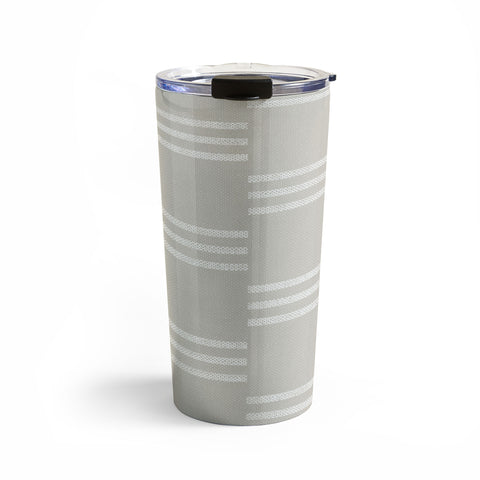 Little Arrow Design Co ella triple stripe stone Travel Mug