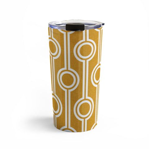 Little Arrow Design Co geometric chains gold Travel Mug