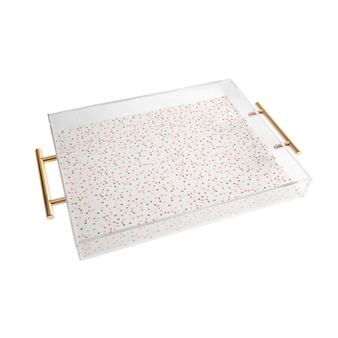 Little Arrow Design Co hugs and kisses XO Acrylic Tray