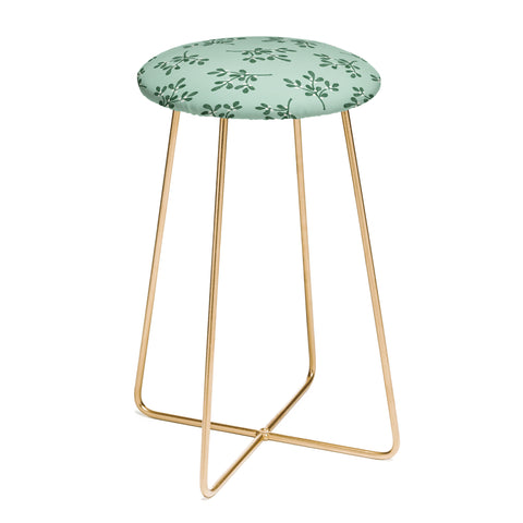 Little Arrow Design Co mistletoe mint Counter Stool