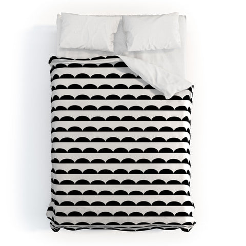 Little Arrow Design Co mod scallops Duvet Cover