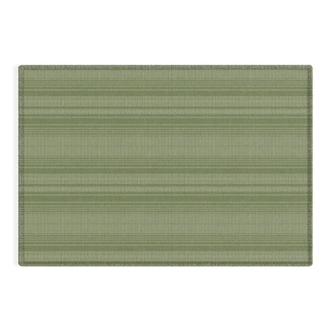 Little Arrow Design Co morse stripe avocado Outdoor Rug