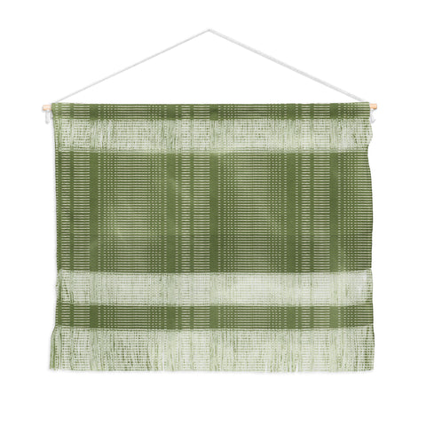 Little Arrow Design Co morse stripe avocado Wall Hanging Landscape