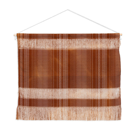 Little Arrow Design Co morse stripe cinnamon Wall Hanging Landscape