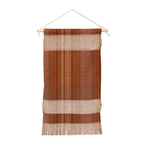 Little Arrow Design Co morse stripe cinnamon Wall Hanging Portrait