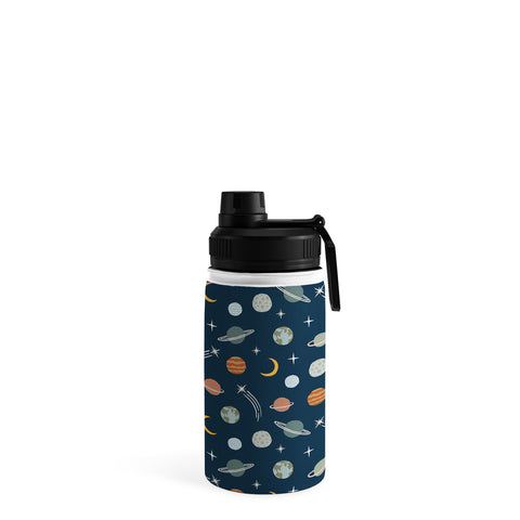 Little Arrow Design Co Planets Outer Space Water Bottle