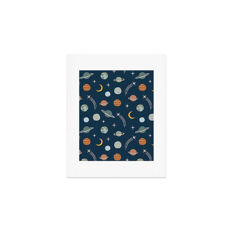 Little Arrow Design Co Planets Outer Space Art Print