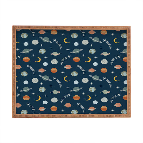 Little Arrow Design Co Planets Outer Space Rectangular Tray