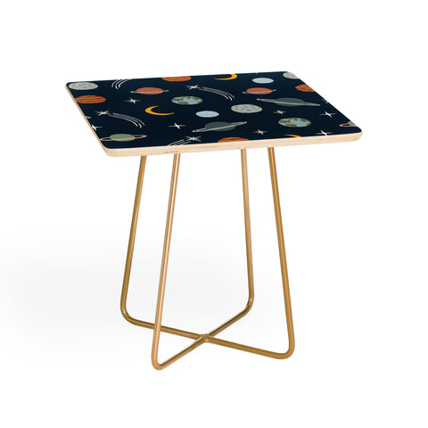 Little Arrow Design Co Planets Outer Space Side Table