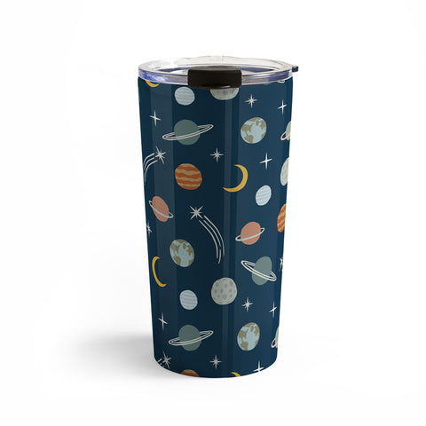Little Arrow Design Co Planets Outer Space Travel Mug
