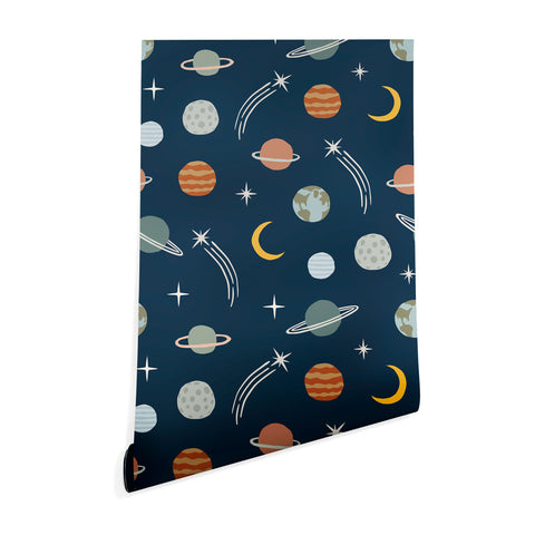 Little Arrow Design Co Planets Outer Space Wallpaper
