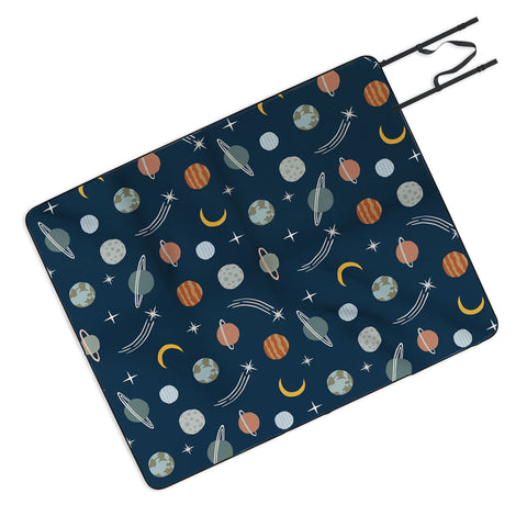 Little Arrow Design Co Planets Outer Space Picnic Blanket