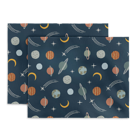 Little Arrow Design Co Planets Outer Space Placemat