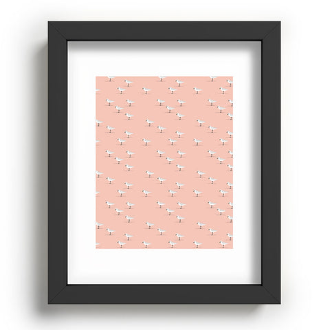Little Arrow Design Co Sandpipers Recessed Framing Rectangle